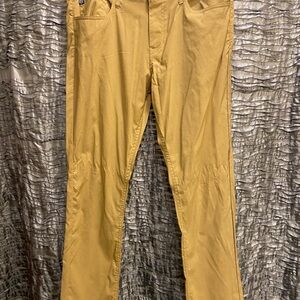 Chaps Men's Khaki Chinos Active Stretch Slim Straight 32x32
